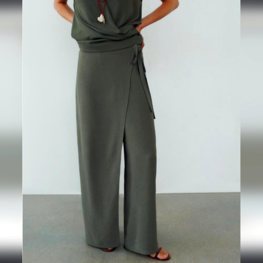 ZARA Women's Pareo Pants ●Large